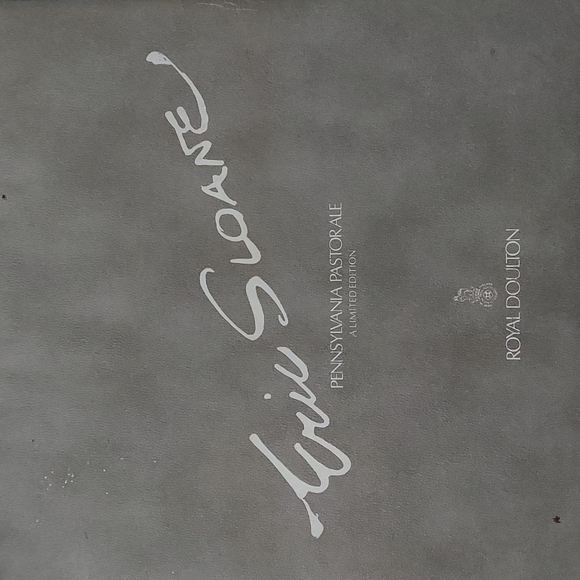 Vintage ERIC SLOANE PENNSYLVANIA PASTORALE ROYAL DOULTON PLATE 1977 - Picture 3 of 15